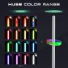 DAMIENSABER Upgrade Xenopixel 3.0 Motion Control Light Saber, Smooth Swing with Light Sabers 34 Sound Fonts Infinite Color Changing, Metal Hilt Dueling Light Sabers for Adults -Black view 3