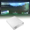 Golf Simulator Impact Screen,Installed on Golf Hitting Net Frame, Sim Ball Simulator Impact Display Projection Screen Cloth for Outdoor Indoor Home Golf Training-3 * 4 view 1
