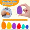 Fidget Toys Sensory Stone for Kids: 12 Pack Texture Worry Stone - Soothing Sensory Tools for Autism Children Calming - Quiet Fidgets for Student Classroom Prizes Easter Basket Stuffers Egg Fillers view 4