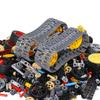 AIMATRIX 899Pcs Technic Gears and Axles, Car Tracks-Tires with Gears-Pins-Shock absorbers - Differentials,Compatible with Mainstream Building Block Brand Technic Sets view 3