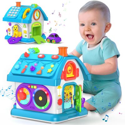 Vahome 14-in-1 Montessori Toys for 1 Year Old Boy Gifts, Musical Educational Baby Toy 12-18 Month, First Birthday Gift for One Year Old Boy Girl, 1st Present for Toddler 1-2 Age