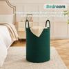 Artfeel Laundry Basket,Woven Cotton Rope Laundry Hamper,60L for Decorative Storage of Dirty Clothes,Toys and Blankets in Bathroom,Baby Room and Living Room view 3