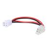 Ldabrye Easy to Use 4 Pin to 6 Pin Shortwave Radio Power Cord Adapter Cable for Outdoor Communication Amateur Radio Enthusiasts view 4