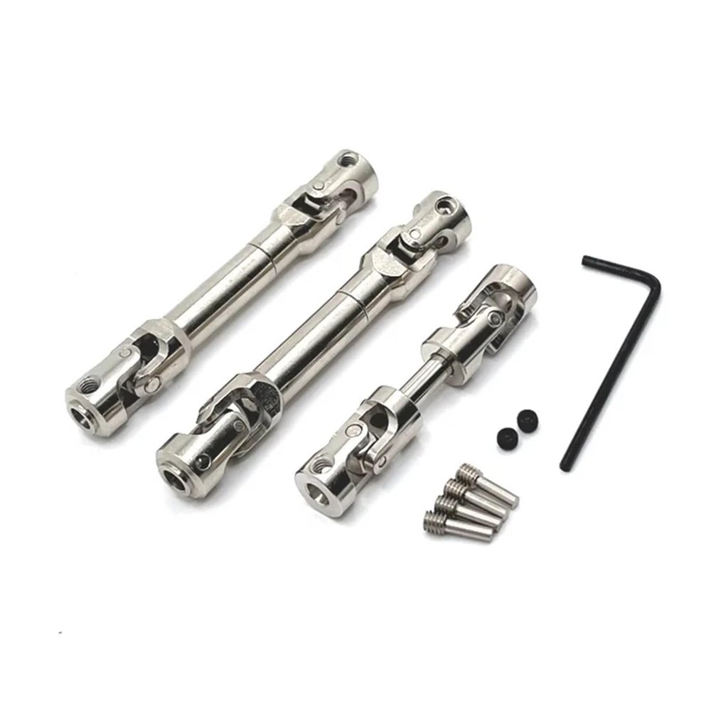 DAIHAOUU for MN128 MN86 MN86S MN86K MN86KS MN G500 Metal Steel Drive Shaft Driveshaft CVD 1/12 RC Crawler Car Upgrade Parts