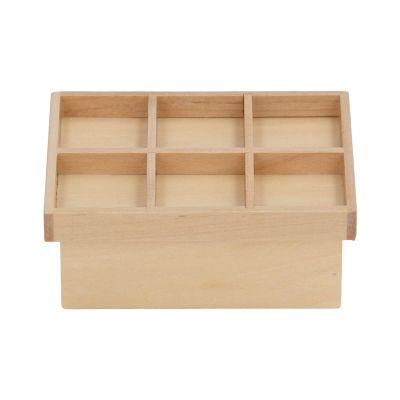1:12 Scale Miniature Furniture Model, Realistic Wooden Fruit and Vegetable Display Shelf, Original Wood Color Dollhouse Accessories Decorations for Living Room (Wood)