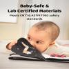 Black and White Baby Books for Newborn - Tummy Time Mirror & Sensory Toys Soft Montessori Toy for Infant Visual Stimulation, Brain Development & Early Learning - High Contrast Toys for 0-6 Months view 4