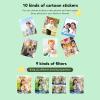 Ymiko 48MP 1080P Kids Camera with Touchscreen Music Player Alarm Clock Study Recorder Premium Speaker 9 180 Lens Games Mode view 2
