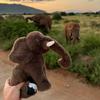 Fahlo Tracking Plush | Includes 12" Plush, Interactive 3D Tracking Map, and Wildlife Conservation Support | Eco-Friendly & Safe for All Ages | (Elephant) view 4
