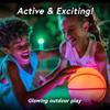 Starlux Games Light Up Basketball Set: Starshooters  Rechargeable, w/10 Game & Training Modes + Marker Lights | Ages 8+ | Glow in The Dark | Sports & Basketball Gifts for Boys 8-12 view 3