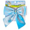 LUV HER Bluey Long Tail Hair Bow for Girls with Alligator Clip with Charm of Bluey - Hair Accessory, Ages 3+ view 1