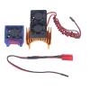 Motor Cooling Fan, RC Cooling Fan, RC Car Motor Heatsink, Heat Sink High Velocity Fan Heatsink for Traxxas Slash 4x4 Stampede 4x4 Rustler 4x4 Hoss 44 Velineon VXL 3s Heat Sink (Gold) view 1