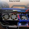 Motor Cooling Fan, RC Cooling Fan, RC Car Motor Heatsink, Heat Sink High Velocity Fan Heatsink for Traxxas Slash 4x4 Stampede 4x4 Rustler 4x4 Hoss 44 Velineon VXL 3s Heat Sink (Gold) view 3
