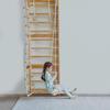 Avenlur Betula Swedish Ladder Wall Gym - Indoor Playset with Swing, Rope Ladder, Pull-Up Bar, and Slide - Indoor Gym for Kids and Adults view 2