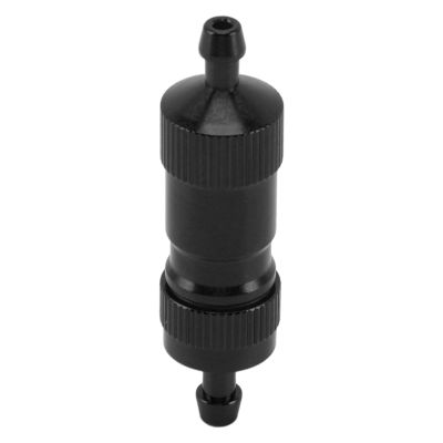 Aluminum Alloy RC Fuel Filter, Universal RC Accessory Oil Fuel Filter Replacement for Airplane (Black)