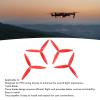 10 Pairs 7040 3 Blade Propeller Polycarbonate Lightweight Replacement Blade Propeller for 7inch 8inch FPV Drone (Red) view 4
