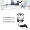 144 LED Beads Bright Microscope Light, Adjustable Brightness, USB Powered, Compatible with 23.5-64mm Lens Diameter, Ideal for Various Stereoscopic Microscopes, Upgraded to 144 view 2