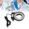 144 LED Beads Bright Microscope Light, Adjustable Brightness, USB Powered, Compatible with 23.5-64mm Lens Diameter, Ideal for Various Stereoscopic Microscopes, Upgraded to 144 view 4