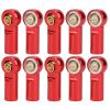 Alomejor RC Ball Joint Screw Metal Rod End Replacement Kit 1/10 RC Car Pull Connecting Rod for SCX10 (Red) view 1