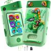 Kids Smart Phone Toys for Boys, Christmas Birthday Gifts for Girls Boys Ages 3-10, Touchscreen Toddler Learning Play Toy Phone with Rotating Camera, Game, Music Player, 8GB SD Card(Green Dinosaur) view 1