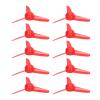 10PCS 70mm 3 Blades Propeller XR-148 Spare RC Plane Propellers Easy to Install and Replace Compatible with 2mm Motor Shaft ABS Material for RC Toy Boat Car Model Accessories (Red) view 3