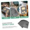TEHAUX 10pcs PVC Stamp Collecting Pages Double-Sided Album for Coins Game Cards Stickers and Stamps Storage for Collectors view 3