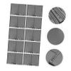 TEHAUX 10pcs PVC Stamp Collecting Pages Double-Sided Album for Coins Game Cards Stickers and Stamps Storage for Collectors view 4