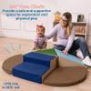 ECR4Kids SoftZone Junior TriClimber Set, Beginner Climber, Earthtone, 7-Piece view 3