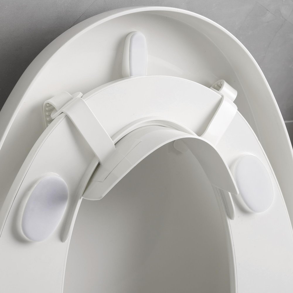Doytn Universal Pee Deflector for Toilet Seat with Toilet lid Lifter, Toilet Splash Guard Prevents Kids and Adult from Peeing Splash Size 11.5 * 8.3 (1PC)
