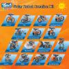 Sillbird Bundle - 2 Items 15in1 and 12in1 STEM Education Solar Robot Toys, Solar or Battery Dual Power Drive DIY Building Science Kits view 3