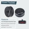 WORKERMOD A Pair Flywheels Upgrade Kit Spare Parts for Nerf Stryfe/Rapidstrike CS-18/Swordfish Blaster Toy (Black Power Diagonal) view 2