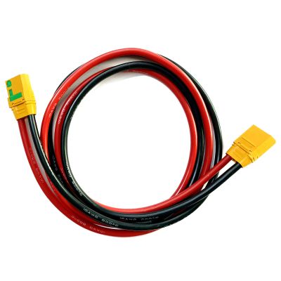 LINSYRC XT90-S Anti-Spark Female Connector to XT90H Male Connector Extension Cable 3.28ft 10AWG for RC Model Vehicle Aircraft Model