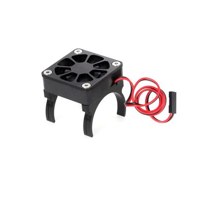 LCX 1/10th RC Crawler Car CNC Machined Heatsink for RC Car TRX4 TRX6 Axial SCX10 SCX10 II Wraith D90 (Black)