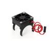 LCX 1/10th RC Crawler Car CNC Machined Heatsink for RC Car TRX4 TRX6 Axial SCX10 SCX10 II Wraith D90 (Black) view 4