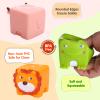 beeqoo Soft Baby Blocks  Stacking & Building Toys for Babies and Toddlers  12 No Hole Squeeze Animals Blocks  Sensory Teething Toys for Infant 6 Months+ view 4