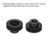 DMiotech M1 25T Steel 8mm Hardened Pinion Motor Gear for RC Car Brushed Replacement Brushless Motors, RC Applications for DIY RC Boat Drone view 4