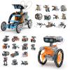 Bundle - 2 Items: Sillbird STEM 15-in-1 and 12-in-1 Solar Robots Education Toys for Boys Age 8-13 view 1