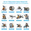 Bundle - 2 Items: Sillbird STEM 15-in-1 and 12-in-1 Solar Robots Education Toys for Boys Age 8-13 view 4