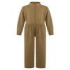 TiaoBug Kids Girls Halloween Mechanic Costume Boiler Suit Long Sleeve Coverall Jumpsuit Overall Workwear Flight Suit Khaki 11-12 Years view 3