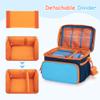 Carrying Case Compatible with Yoto Player (3rd Generation), Card Holder Hold Up to 30 Cards, Travel Storage Bag for Bluetooth Audio Speaker & Headphone Accessories, Blue (Case Only) Patented Design view 3