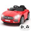 12V Kids Ride On Car with 2.4G Remote Control,Battery Powered Electric Car Ride On Vehicle Double Doors, Safety Belt,LED Light (SC-Red) view 1