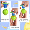10Pack LED Light Up Spinner Tops Launcher with Gyroscope Motion Colorful Flashing Toys Novelty Bulk Goodie Bag Fillers Gifts Stuffers for Birthday Party Favors view 3