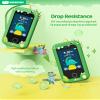 KOKODI Kids Smart Phone Toys, Touchscreen HD Dual Camera Cell Phone for Kids, Birthday Gifts Dinosaur Child Play Phone for Boys 3-10, Travel Preschool Learning Toy (Green) view 2