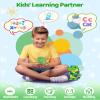 KOKODI Kids Smart Phone Toys, Touchscreen HD Dual Camera Cell Phone for Kids, Birthday Gifts Dinosaur Child Play Phone for Boys 3-10, Travel Preschool Learning Toy (Green) view 4