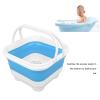 Yosoo Health Gear Bathtub Toy Storage Basket with Removable Base, Foldable Bath Toy Organizer for Baby Shower  Quick Drain & Drying Bathroom Toy Holder for Towels & Toiletries view 3