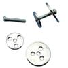 StiNGZjdM 2Sets Fuel Tank Cap Plastic Clip with Screws/Metal Clip Oil Tank Connection Cap with Screw for RC Fuel Tank Accessories(2sets Metal) view 2
