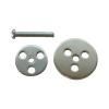 StiNGZjdM 2Sets Fuel Tank Cap Plastic Clip with Screws/Metal Clip Oil Tank Connection Cap with Screw for RC Fuel Tank Accessories(2sets Metal) view 3