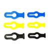 StiNGZjdM 10 Pcs 4 6 MM Plastic Fuel Line Clamp/Filler Pipe Lock/Oil Stop Valve Oil Tank Accessories for RC Model Planes(6mm Yellow) view 1