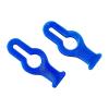 StiNGZjdM 10 Pcs 4 6 MM Plastic Fuel Line Clamp/Filler Pipe Lock/Oil Stop Valve Oil Tank Accessories for RC Model Planes(6mm Yellow) view 3