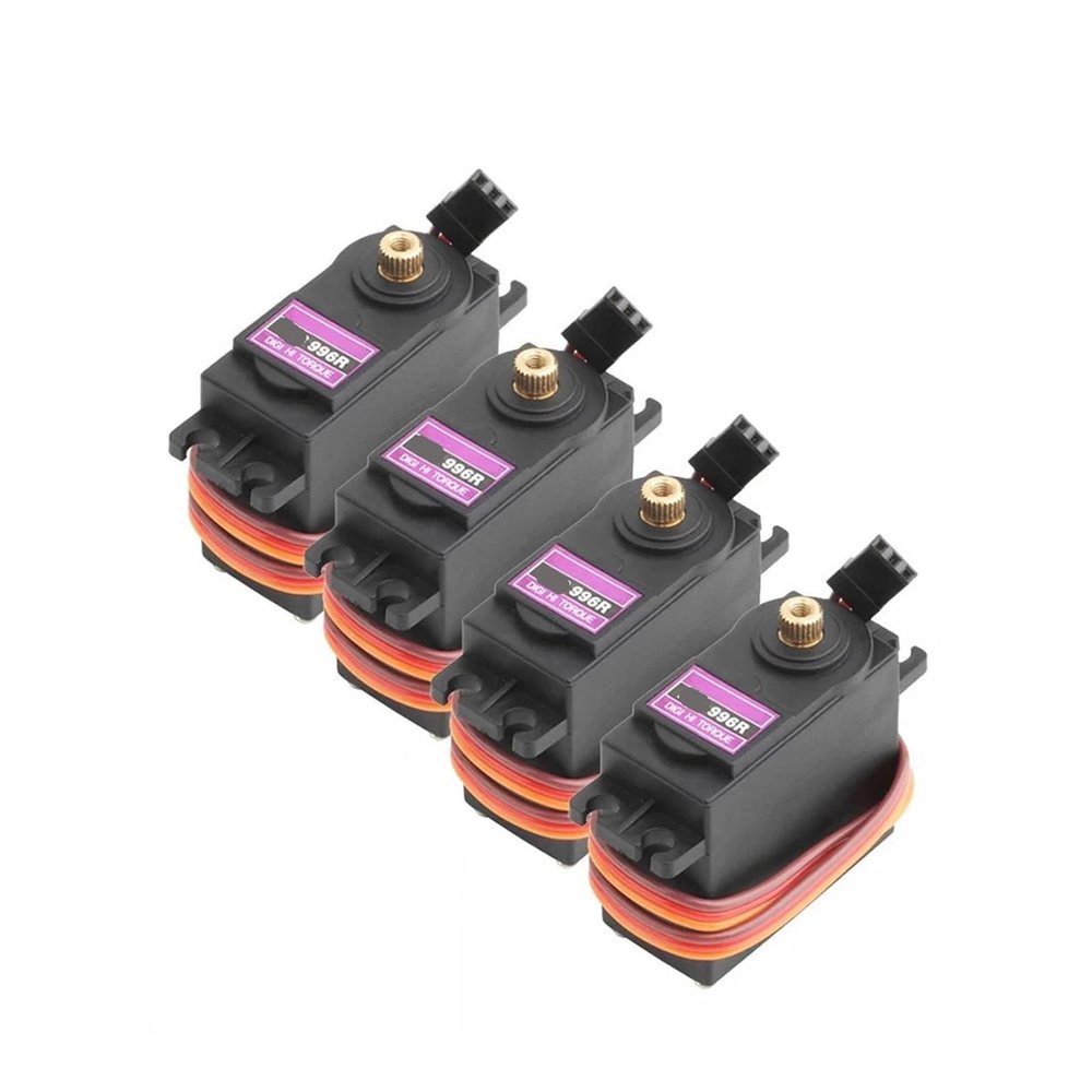 1/4 Pcs 13KG 15KG Servo Digital 996 Servo Gear(996 360 4PCS)