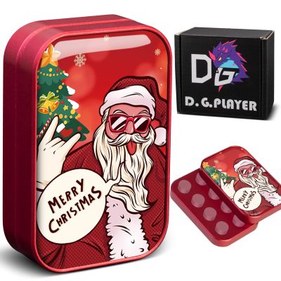 Christmas Fidget Toys, Aluminum Magnetic Fidget Slider for Anxiety Stress Reliever, Stocking Stuffers Christmas Party Favors Good Gift for Adults, Men, Kids, Boyfriend